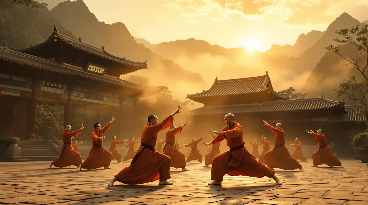 功夫传奇：少林武僧一日修行全纪录，千年武学传承-家庭影院热门推荐